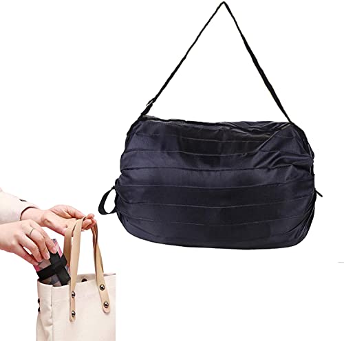 SOCHII Foldable Travel One-Shoulder Portable Shopping Bag, Large Capacity Portable Shopping Bag Cover