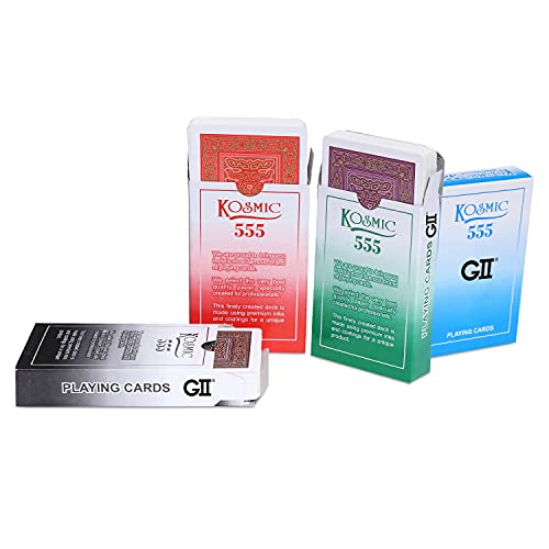 Image of G Ii Kosmic 555 Club Playing Cards for (Teen) - Set Of 4