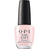 OPI Nail Envy Bubble Bath – Nagelhärter mit Calcium für schwache und brüchige Nägel – allein als Treatment oder als Nagellack in Pastell Pink