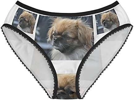 DogsMakeMeHappy Tibetan Spaniel Panties, Tibetan Spaniel Underwear, Briefs, Cotton Briefs, Funny Underwear, Panties For Women
