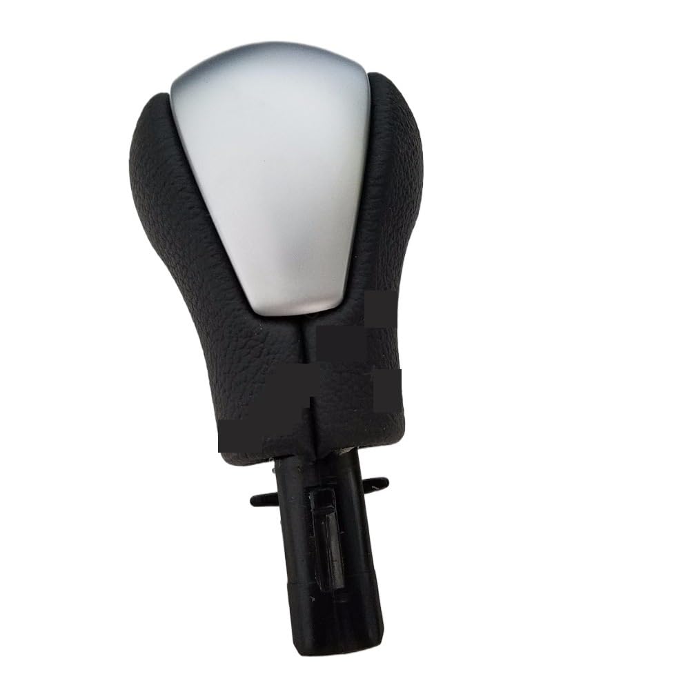 ZJHYGMD Gear Shift Lever Knob for Kia for CERATO K3 for Forte for for KOUP for SHUMA for 2008~2013 Silvery Glossy AT