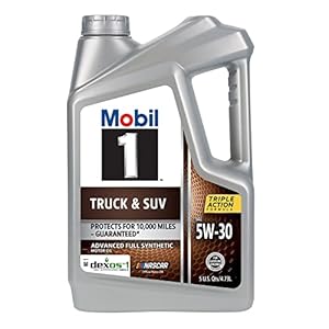 Mobil 1 Truck & SUV Full Synthetic Motor Oil 5W-30, 5 Quart