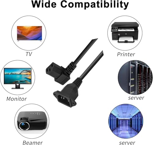 Alimentación PDU eficiente con cable C14 a C13 izquierdo 5