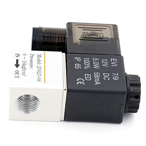 Vanne magnétique normalement fermée 220V à étanchéité renforcée 8mm - 6