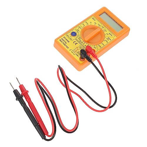 Cemaystic デジタルマルチメーター DT830B 黄色 126×70×24mm ? 電圧電流抵抗計測対応 LCDディスプレイ搭載 家庭用学校用