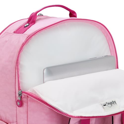 Image of Kipling Women's Seoul Extra Large 17 inch Laptop Backpack, Durable, Roomy with Padded Shoulder Straps, Built-In Protective Sleeve