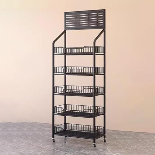 Étagère de rangement pour commerces et épiceries de quartier