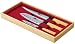 Produktbild Wellness & Care Messerset 3-teilig Nara im Asia Design mit Holzkasten, Rot