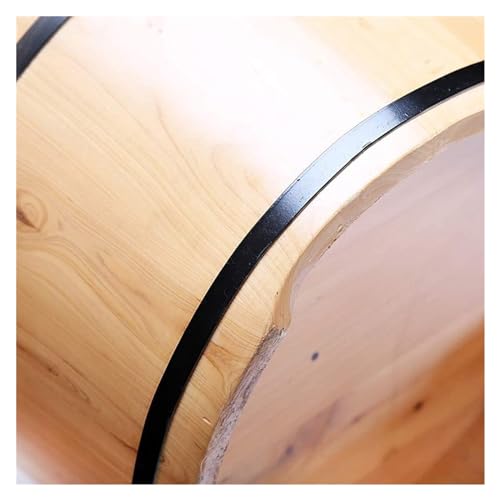 Bañera para pies de madera maciza con masajedor miniatura 4