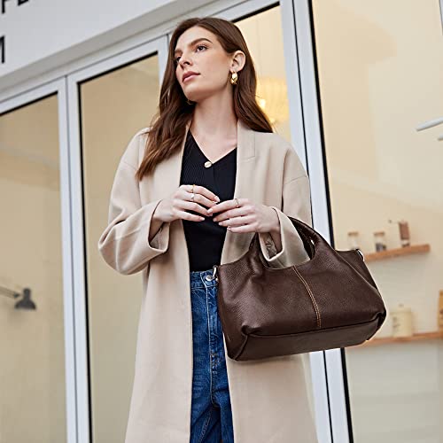 Image of Iswee Leather Satchel Women Purse and Handbag Crossbody Shoulder Bag Hobo