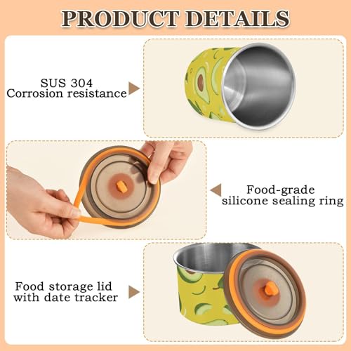 Contenedor de café DOMIKING 900 ml acero inox. miniatura 4