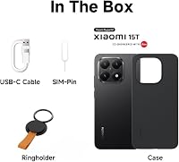 XIAOMI 15T 5G Smartphone 12 + 512 GB, 6,83"-Display, 120 Hz, Augenschutz, 5500 mAh lange Akkulaufzeit, Dimensity 8400-Ultra, NFC, IP68, Grau – Ansicht 5