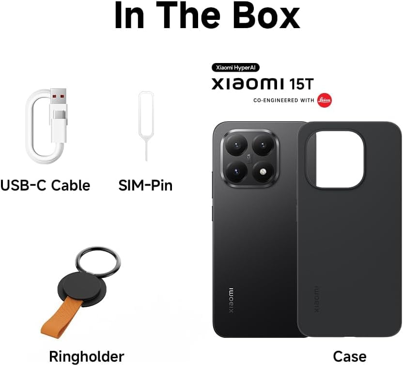Amazon.com: XIAOMI 15T Ai 5G (Compatible with Tmobile Mint Tello