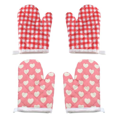 SGSCFG 2 Paires De S D'Isolation Thermique pour Enfants, S en Toile Imprimés, S De Cuisson pour L'Isolation Thermique, Les Besoins De La Cuisine.