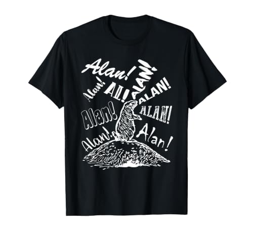 Prairie Dog Calling Al Allen Alan Viral T-Shirt, Men, Black, Medium