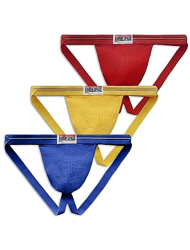 Breathable Mesh Jockstraps for Men, Cotton Pouch Athletic Supporters for Men