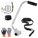 Ergonomic String Trimmers Handle with Adjustable Shoulder Strap for Lawn Care, Landscaping, Yard Trimming, Speed 400 Trimmer Head with Tune Up Kit for Echo SRM210 SRM211 SRM225 SRM230.