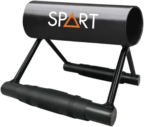 SPART Accesorio de cable de mango de doble fila D, mango en forma de V, se ajusta a barra olímpica de 2 pulgadas para entrenamiento con pesas,