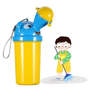 BABABA Emergency Urinal Traveling Toilet Portable Toilet Road Travel Children’s Urinal for Travel and Children Toilet…