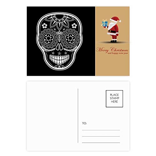 Cartes postales Père Noël Mexique Noir Blanc pour raviver la magie des vœux
