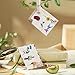 500Pcs Natural Flower Stickers with 260Pcs Letter Stickers,Self-Adhesive Flower Sticker for Scrapbooking Supplies Junk Journal Bullet Journal Planner Laptop (Flower Stickers with Letter Stickers)