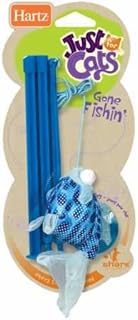 Hartz Just for Cats Gone Fishin Cat Toy | Assorted Colors | 1-Unit