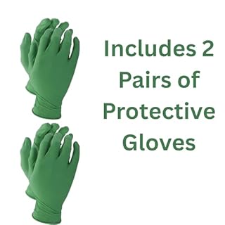 2-Pack Herbicide Concentrate Lawn Weed Control 1L | 2 × 1L Bottles | Broadleaf Weed Control for Lawns | Includes 2 Pairs of Nitrile Gloves