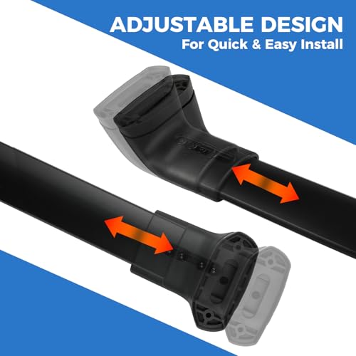 Roof Rack Cross Bars Compatible with Chevrolet Chevy Equinox 2018 2019 (with Fixed Point), Heavy Duty 300 LBS Lockable Aluminum Crossbars, Anti-Theft Rooftop Cargo Carrier for Bike, Kayak, Ski, Box by Loavfio - Image 4