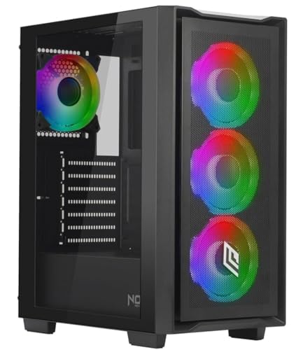 Case PC Noua Diamond C112 - ATX, Vetro Temperato, Ventola ARGB, Supporto E-ATX