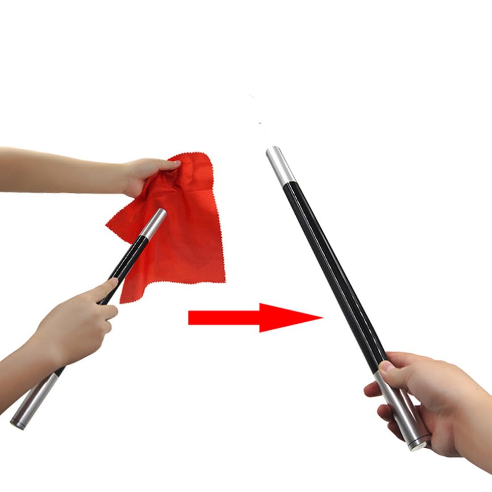 Amazon.com: MOMOMAGE Vanishing Silk Wand/Cane Magic Tricks Stage