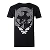 DC Comics Men's Batman Lines T Shirt, Black (Black Blk), XXL UK #1