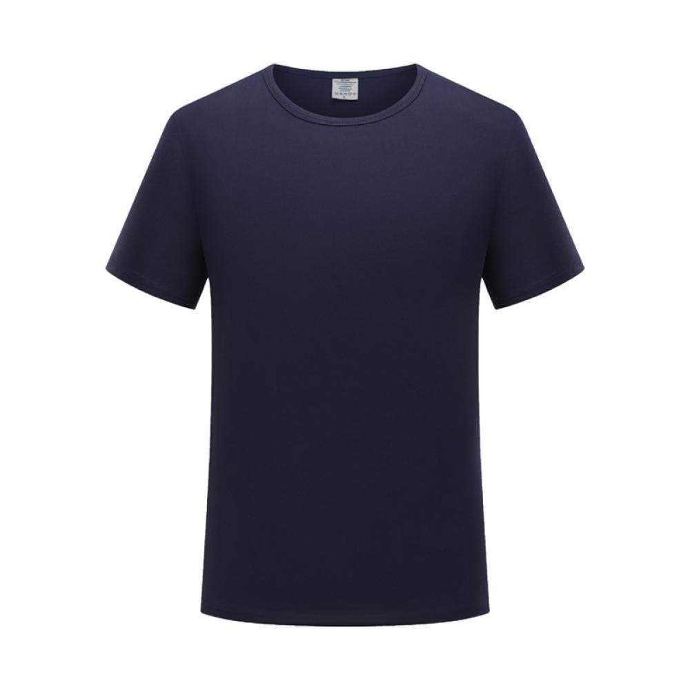 T-shirty męskie modal okrągły dekolt t-shirt kombinezon (6 sztuk), H, L