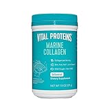 Vital Proteins Marine Collagen Peptides Powder Supplement for Skin Hair Nail Joint - Hydrolyzed Collagen - Dairy and Gluten Free - 12g per Serving - 7.8 oz Canister