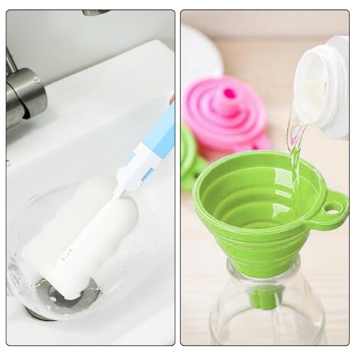 JJZGPP Squeeze Flasche, 8 Stück 250ml Plastik Quetschflasche Mit Kappen - BPA Frei,Kein Leck Condiment Flaschen für Malen,Backen,Ketchup,scharfe Soße,Olivenöl, Saucenflasche
