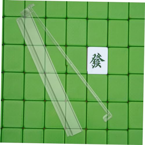Pousseur de mahjong en plastique PLAFOPE : support élégant pour jeu de tuiles, pack de 2
