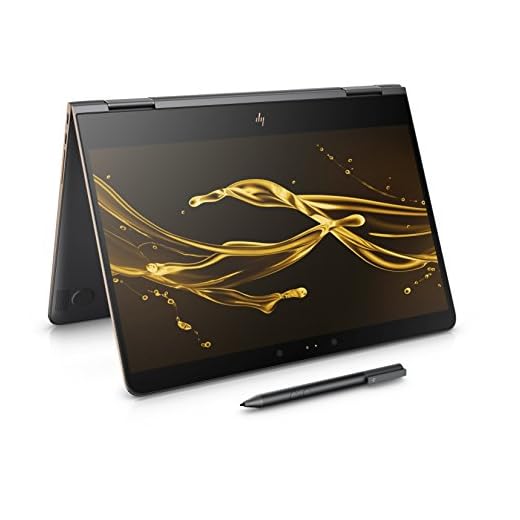 HP Spectre x360 Convertible Laptop with Stylus (13.3 inch, Ultra HD, Touch-Screen, Intel Core i7-7500U, 16 GB RAM, 1 TB SSD, Windows 10) - Dark Ash Silver