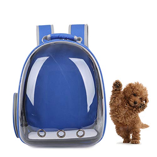 Preisvergleich Produktbild AlwaySky Haustier Rucksack Raumkapsel, Atmungsaktiv Tragbar Transportrucksack Transporttasche Tragetasche 360 ° Sichtfeld für Klein Haustier Hunde Katzen Kaninchen im Freien