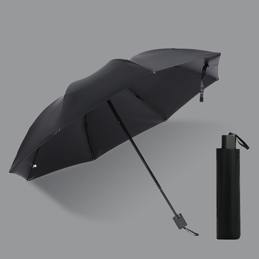 Stroller Umbrella With Adjustable Universal Clamp,Clip On Umbrella With Clip On UPF 50+ Great for Pushchair,Strollers，Beach Chair（Black）