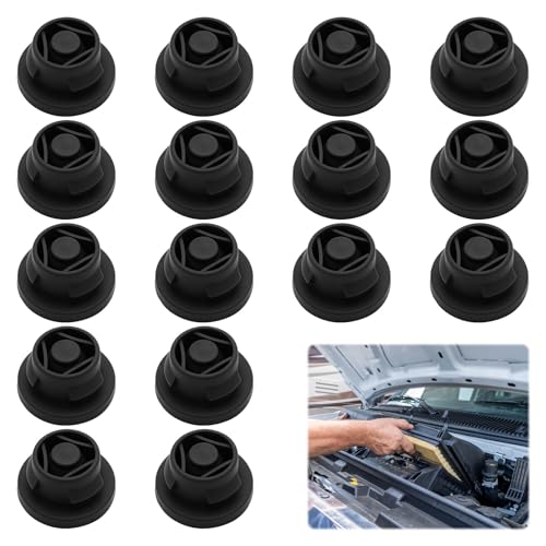 Silentbloc, 16 pièces Silent Bloc, Berlingo, Pièces Détachées pour Circuits De Voitures, Silent-Bloc De Circuit D'admission D'air Support Filtre à Air, pour Peugeot 307, pour Citroën et.