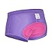 Produktbild Radunterhose Damen Fahrrad Mit 3D Gelpolster Sitzpolster Atmungsaktiv Damen Radunterhose Ligero Radsportshorts Fahrradhosen Outdoor-Fahrradausrüstung Purple,Medium