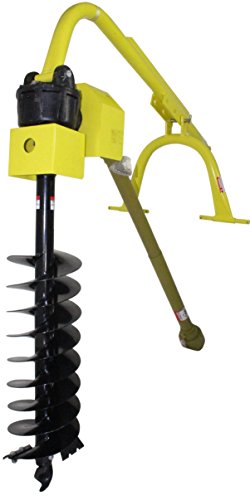 Titan Attachments 30Hp Hd Steel Fence Posthole Digger W/12 Auger 3 Point Tractor Attachment #TOP7