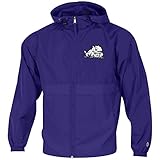Men's TCU Texas Christian Jacket Full Zip Windbreaker Jacket (XX-Large)