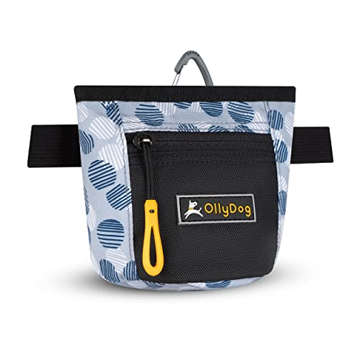 Ollydog Goodie Treat Bag, Dog Treat Pouch, Waist Belt Clip For Hands-Free Training, Magnetic Closure, Dog Training And Behavior Aids, Three Ways To Wear (Moon Shadows) #TOP6