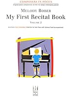 My First Recital Book, Volume 2 1569393273 Book Cover