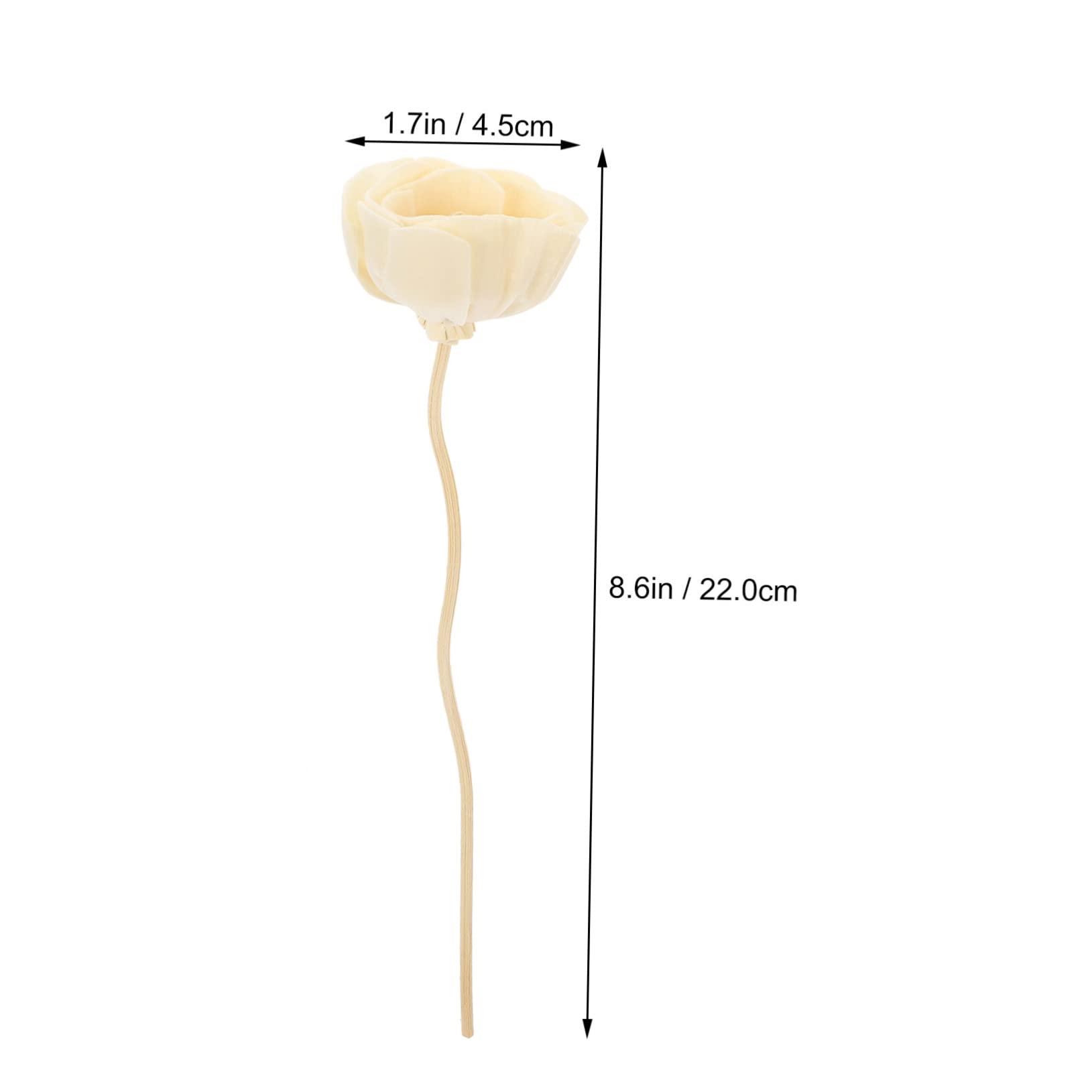 5 Sätze Aromatherapie-rattanblume Öldiffusor Diffusor-Sticks Blumen Ätherische Öle Stöcke Duft Diffusor Duftstäbchen Duftsticks Aroma-Sticks 10 Stück * 5