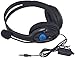 Produktbild DKee. Kabel-Headset Gaming Headsets 40mm Treiber Bass Stereo-Kopfhörer Mit Mikrofon Ear for Sony PS3 PS4 Laptop PC Gamer-Kopfhörer (Schwarz)