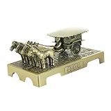 cultura china guerreros de terracota Estatua de guerreros de terracota vintage: única: esta decoración única es adecuada para agregar un toque de encanto vintage a cualquier hogar u oficina su trabajo en metal y su diseño lo convierten en una pieza destacada, decoración artesanal de metal