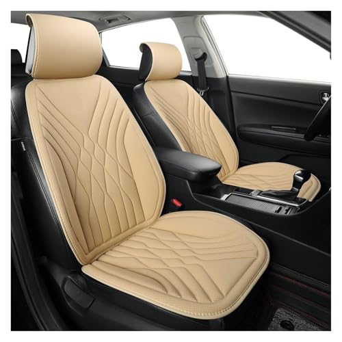Housse de siège auto universelle en polyuréthane beige pour rénover votre intérieur