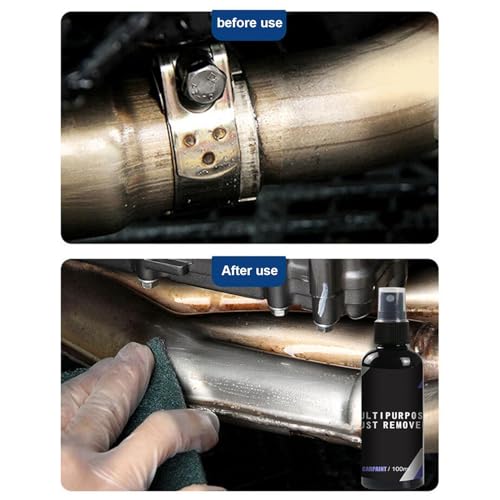 Conversor de ferrugem - Spray removedor de ferrugem | Spray removedor de ferrugem para carro, proteç