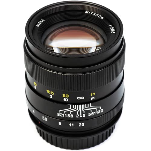 Amazon.co.jp: Zhongyi Mitakon Speedmaster Creator 85mm f/2レンズ